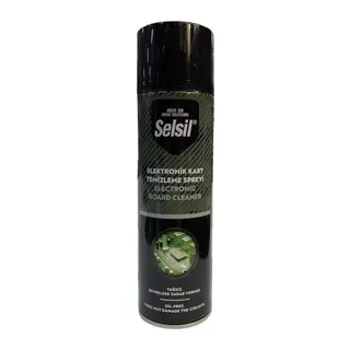 Selsil Elektronik Kart Temizleyici Sprey 500 ml Yağsız