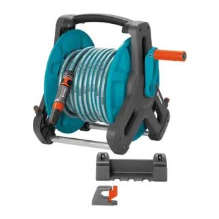 Gardena 08009-20 Duvara Montelı Hortum Arabası Set