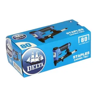 Delta 80/16 Çakma Zımba Teli 2000 Adet Kutu