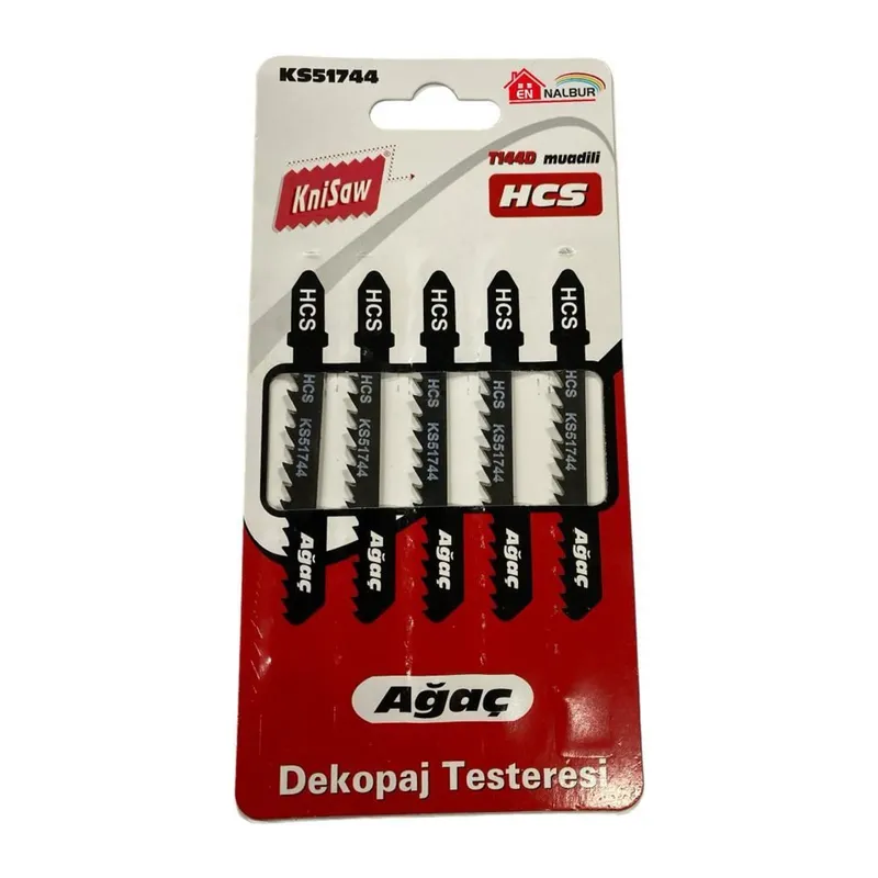 Knisaw 51744 Ahşap Testere Bıçağı 5 Parça