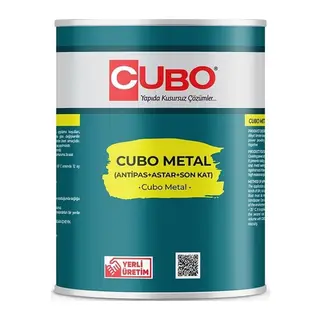 Cubo Metal Pas Boyası Ral 7016 Antrasit Grİ 0,75 Litre