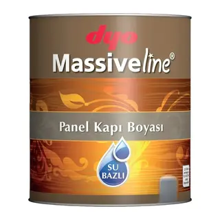 Massiveline Su Bazlı Panel Kapı Boyası Beyaz 0,75 Litre