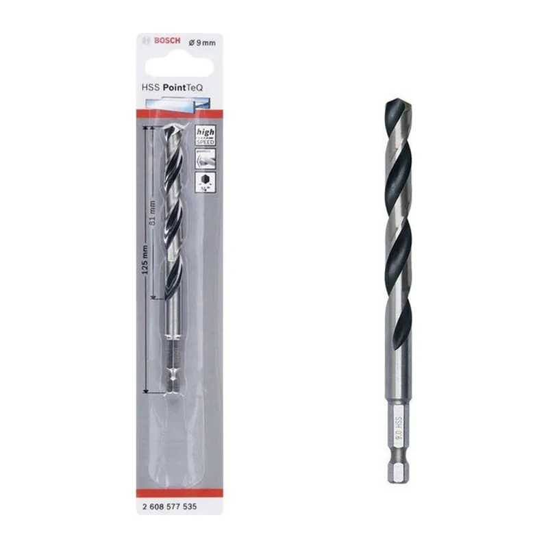 Bosch Pointteq Altıgen Şaftlı Hss Matkap Ucu 9 mm