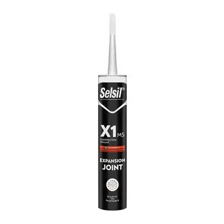 Selsil X1 MS 290 ml Polimer Mastik Beyaz Islak Zemin İçin