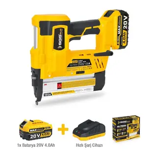 Sgs 5165 Akülü Zımba ve Çivi Çakma Tabanca Makinası 20 Volt