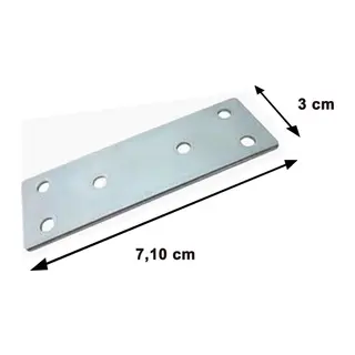 Ennalbur Gönye Düz Tip No:7 (5 Adet)