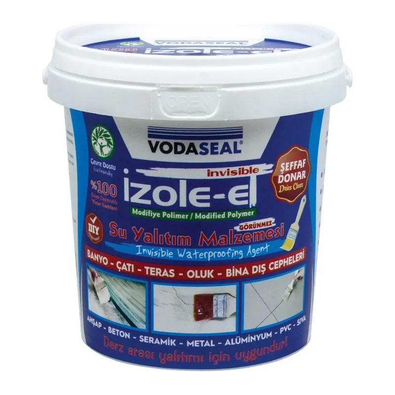 Vodaseal İzole Et Su Yalıtım Malzemesi Şeffaf 650 gr