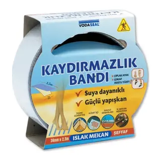 Vodaseal Islak Mekan Kaydırmazlık Bandı 36 mm 2,5 Metre