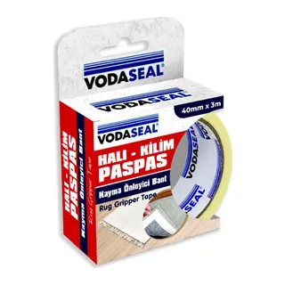 Vodaseal Halı Kayma Önleyici Bant 40 mm 3 Metre