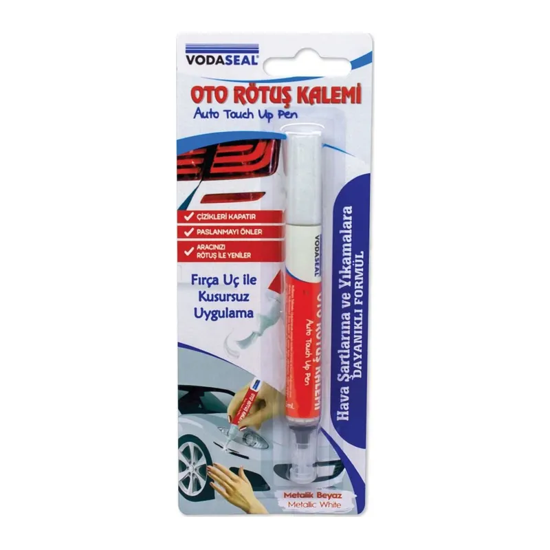 Vodaseal Oto Rötuş Kalemi Metalik Beyaz 5 ml