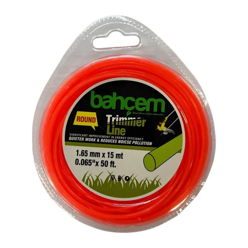 Ennalbur Trimmer Line Yuvarlak Misina 1,65 mm 15 Metre