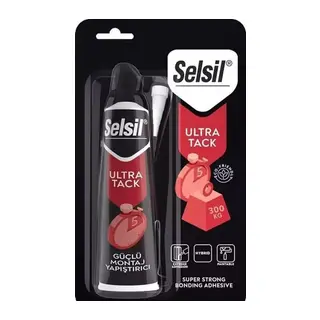 Selsil Ultra Tack Yapıştırıcı 50 ml Beyaz