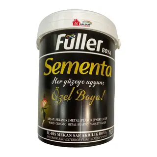 Sementa Özel Su Bazlı Saf Akrilik Boya 1 Litre Sis