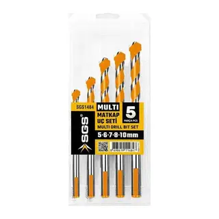 Sgs 1484 Multi Matkap Ucu Seti 5 Parça