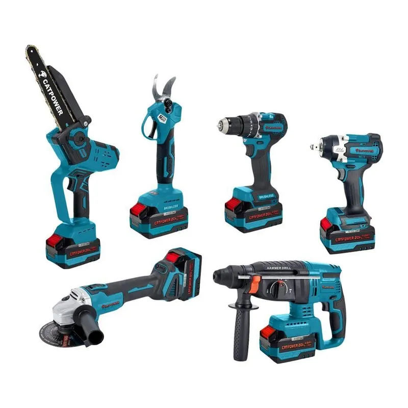 Cat Power 1560 Kömürsüz Makine Seti 6 Parça