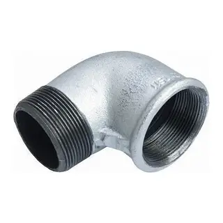 Galvanizli Kuyruklu Dirsek 1 1/4