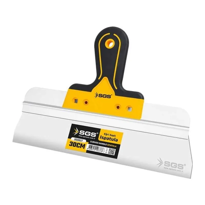 SGS 637 Eğri Saplı Spatula 30 cm