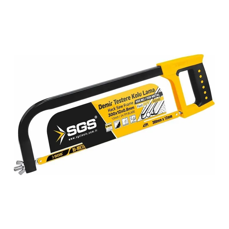 Sgs 202 Demir Testere Kolu Ağızlı