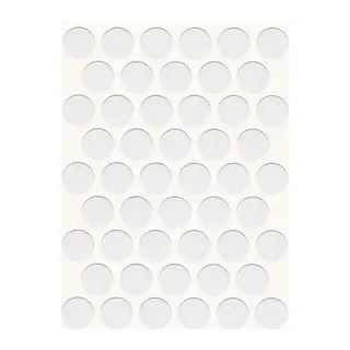 Yapışkanlı Vida Tapası (Beyaz) 10 mm