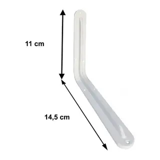 Raf Altı 5x6 mm Beyaz