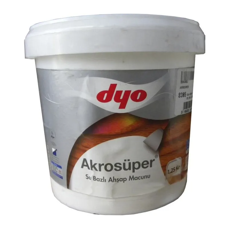Dyo Akrosüper Ahşap Macunu 1,25 Kg