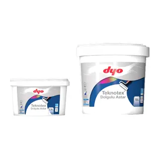 Dyo Teknotex Dolgulu Dış Cephe Astarı 7,5 Litre Beyaz