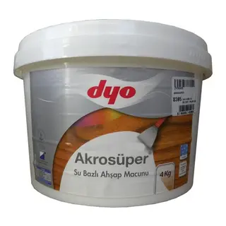 Dyo Akrosüper Ahşap Macunu 4 Kg