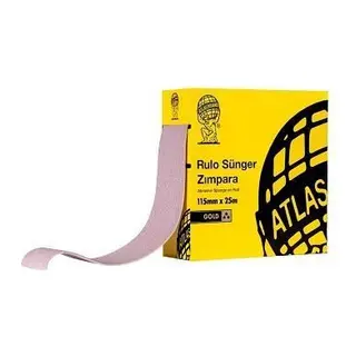 Atlas Gold 220 Kum Sünger Zımpara 115 mm 1 Metre