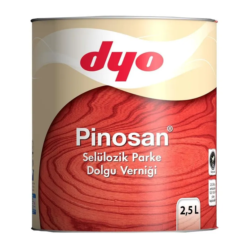 Pinosan Selülozik Parke Dolgu Verniği 2,5 LT