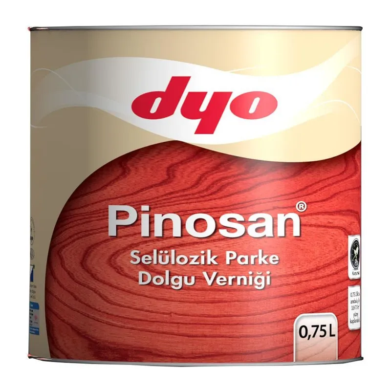 Pinosan Selülozik Parke Dolgu Verniği 0,75 LT