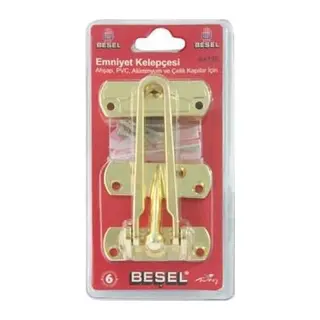 Başel Kapı Emniyet Kelepçesi Sarı