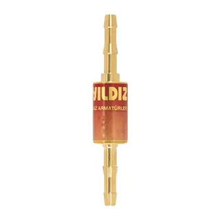 Ennalbur Yıldız 1018 Alev Emniyet Valfi Hortum Arası İçin Yanıcı Gaz