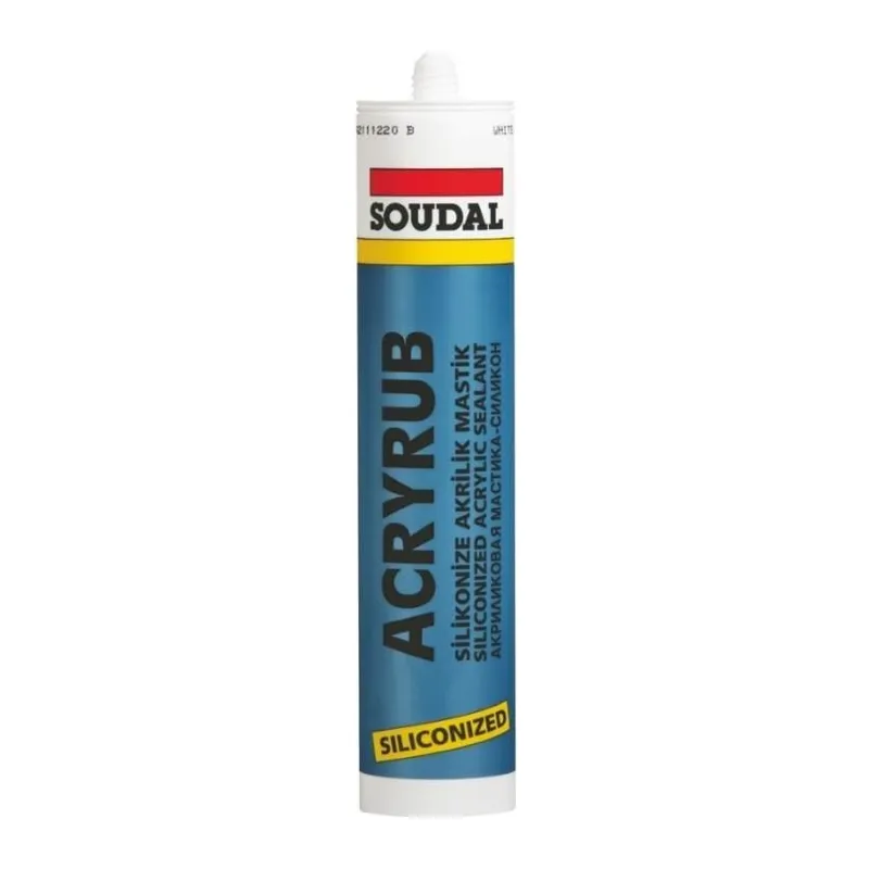 Soudal Acryrub Silikonize Mastik 310 ml Altın Meşe