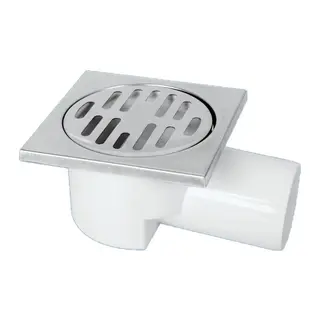 Gama Melez Yer Süzgeci 50 mm Yandan Çıkışlı 10x10 cm