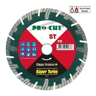 Procut ST 230 mm Süper Turbo Elmas Testere