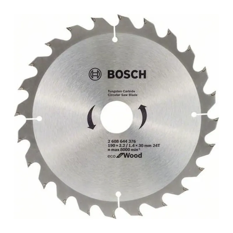 Bosch Eco Daire Testere 190X30 24 Diş
