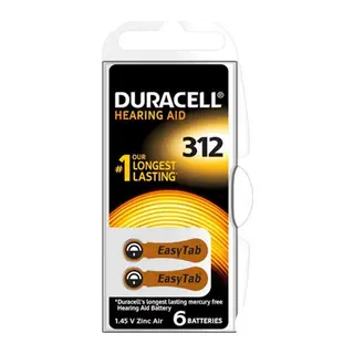 Duracell No:312 İşitme Cihazı Pili