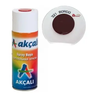 Akçalı Sprey Boya 400 ml 321 Bordo