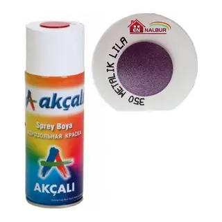 Akçalı Sprey Boya 400 ml 350 Metalik Lila