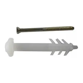 Çivili Plastik Dubel 7x55 mm 20 Adet