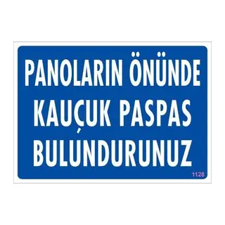 Elektrik Panosu Levhası 25x35 KOD:1128