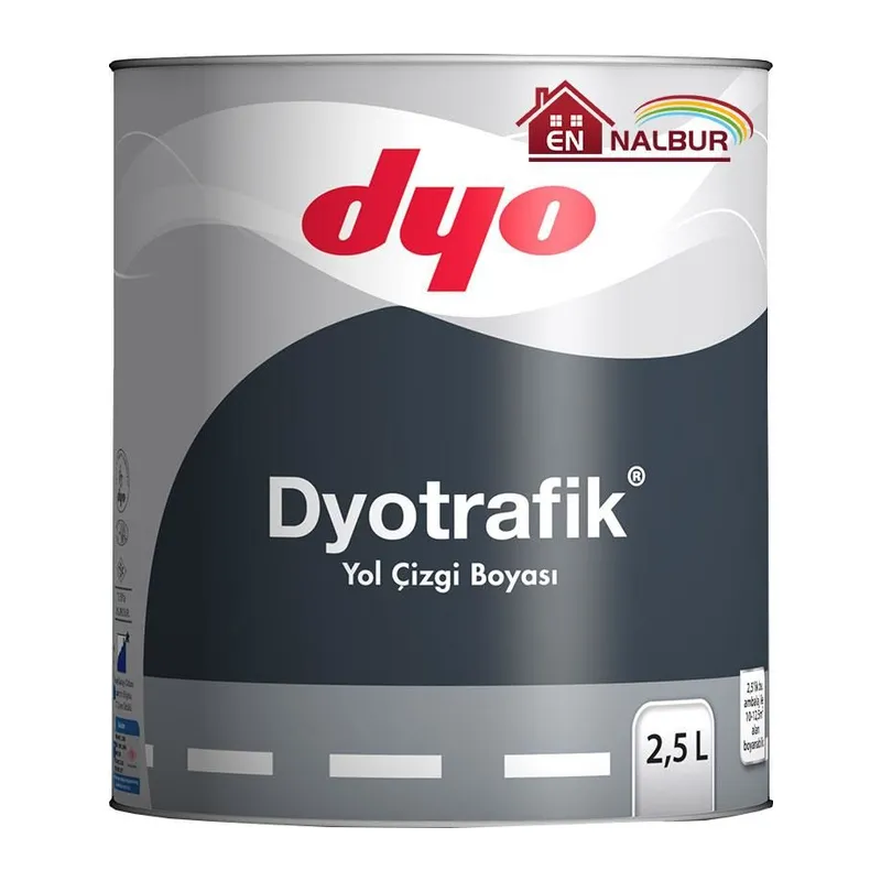 DYO Trafik Yol Çizgi Boyası 2,5 Litre Beyaz