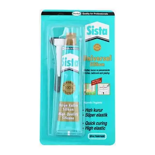 Sista Üniversal Silikon Tüp 50 Gr Şeffaf