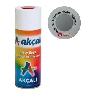 Akçalı Sprey Boya 400 ml 903 Alüminyum Soba Boyası