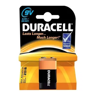 Duracell 9 Volt Alkalin Pil