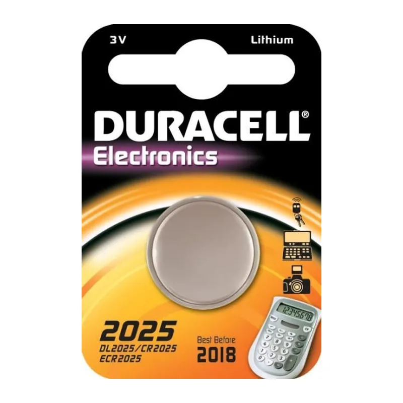 Duracell CR 2025 Lityum Pil 3 Volt