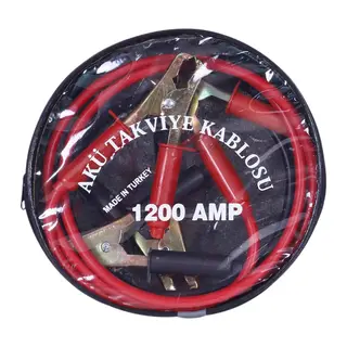 Akü Takviye Kablosu 1200 Amper 55mm Çantalı