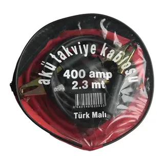 Akü Takviye Kablosu 400 Amper Çantalı
