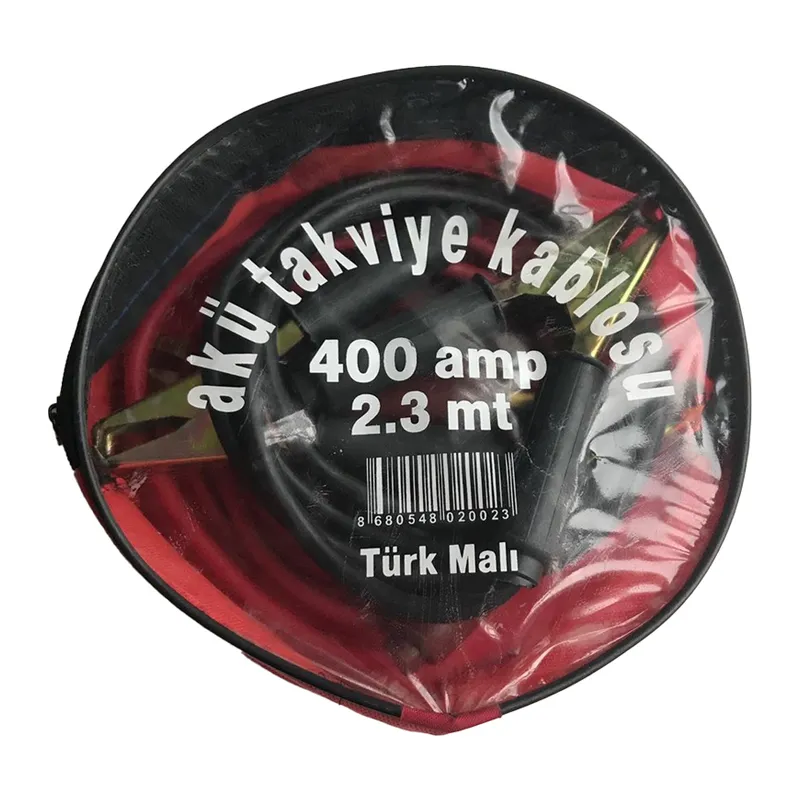 Akü Takviye Kablosu 400 Amper Çantalı
