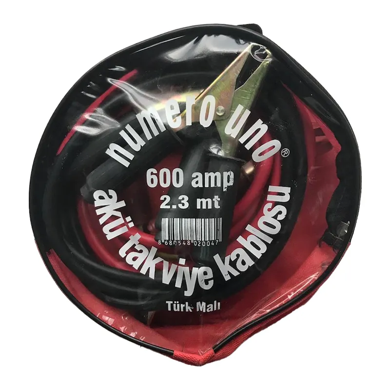 Akü Takviye Kablosu 600 Amper Çantalı
